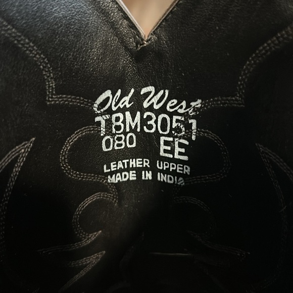 Old West women’s brown cowboy boots size 9 EE (extra large) - Picture 6 of 10